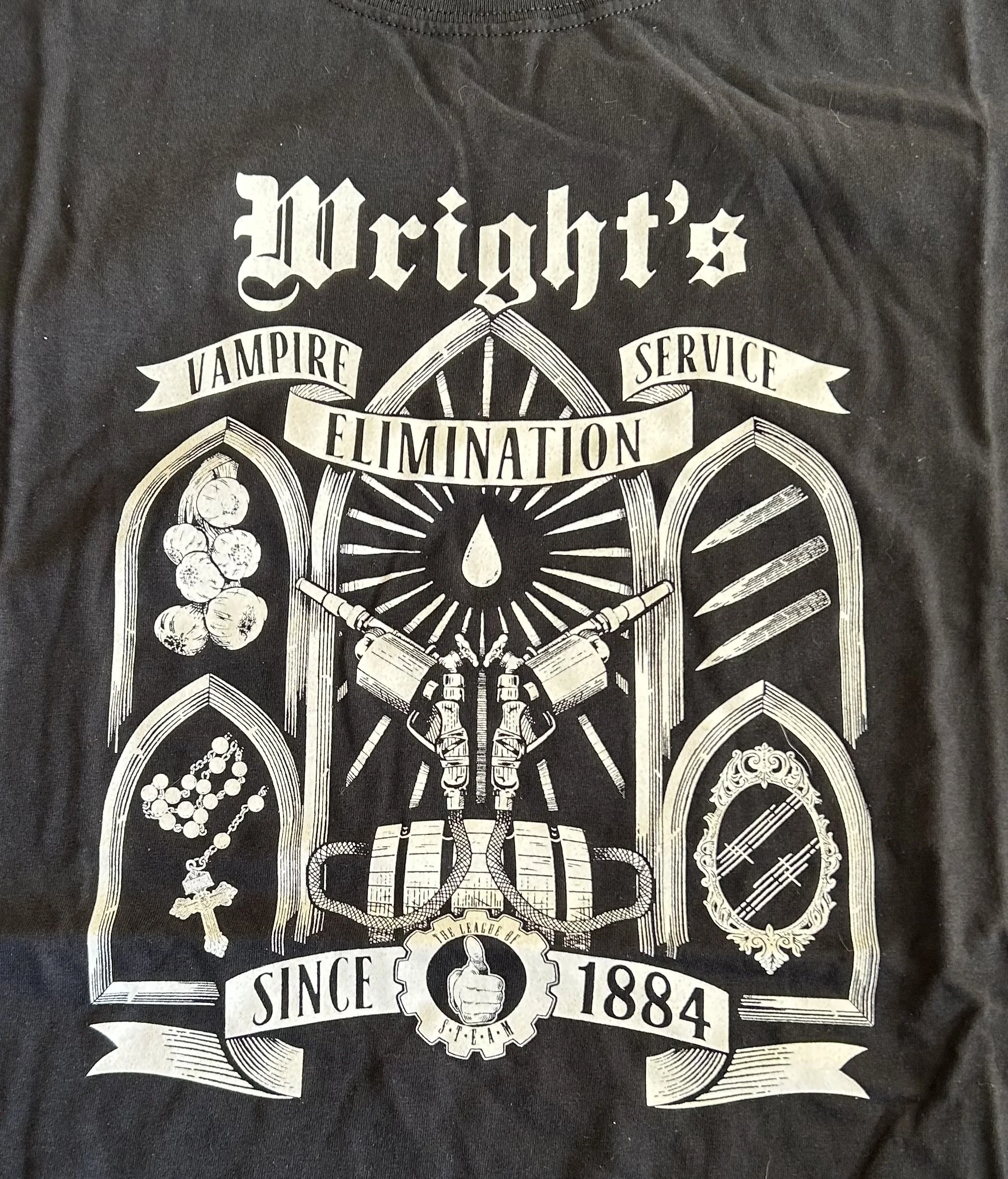 Wright's Vampire Elimination Service T-Shirt