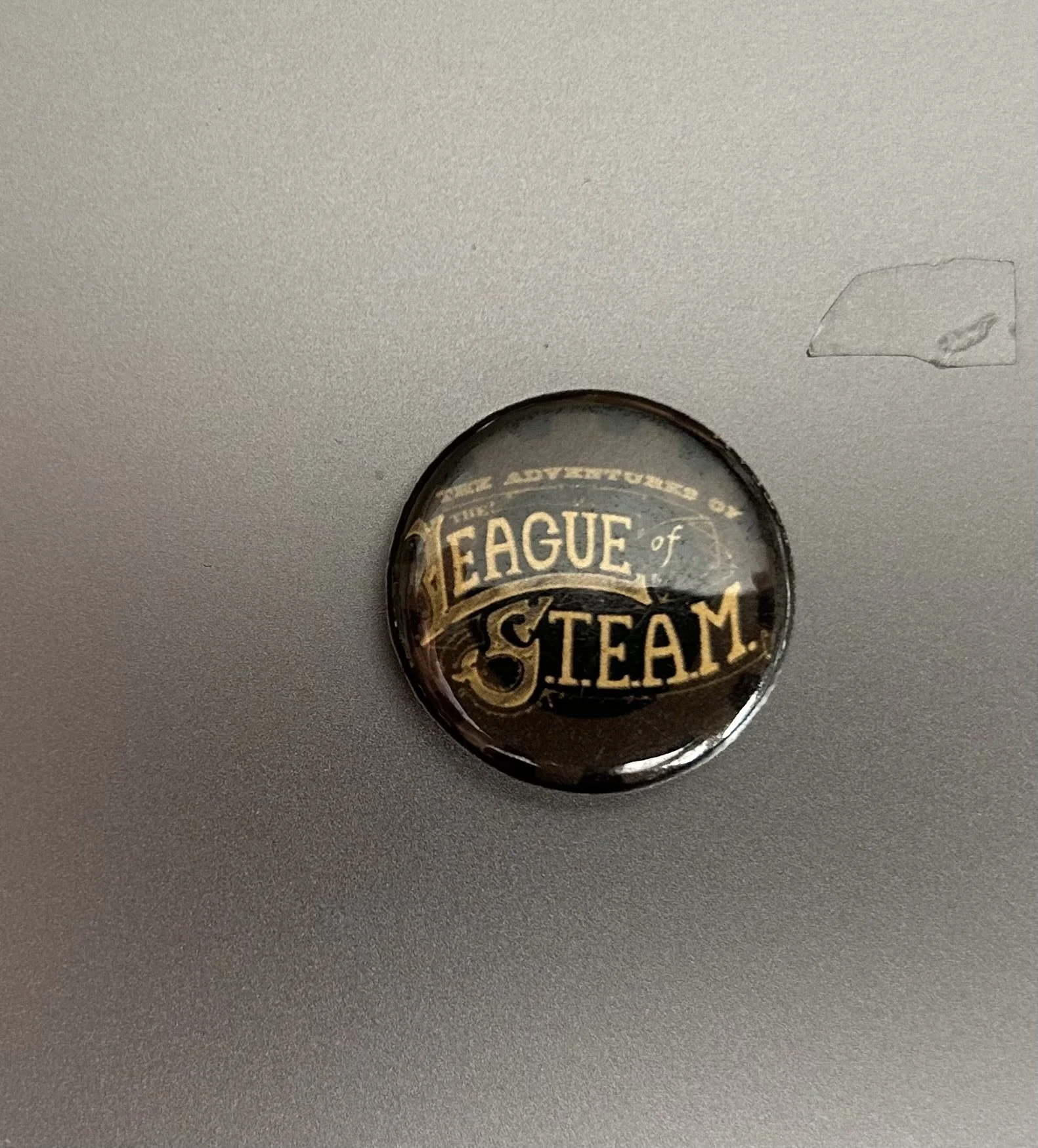 "Adventures of the League of S.T.E.A.M." Button