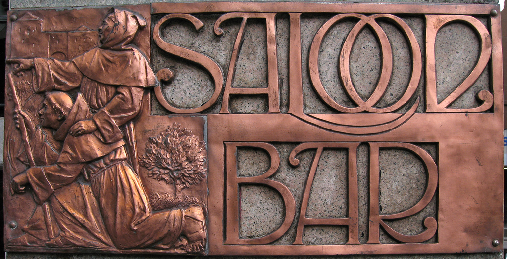 Blackfriar's Pub sign