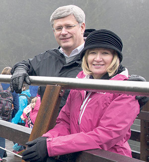 Trans Canada Trail’s Chapter 150 Honorary Campaign Chair, Mrs. Laureen Harper, hopes the TCT will encourage all Canadians to get outdoors and enjoy the sights and sounds of nature. SUPPLIED 