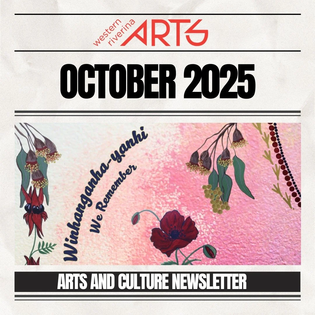 Western Riverina Arts October 2025 is out now!

Click the link below to check it out 👇

https://mailchi.mp/3f1f01351d2f/western-riverina-arts-october-newsletter-18239446