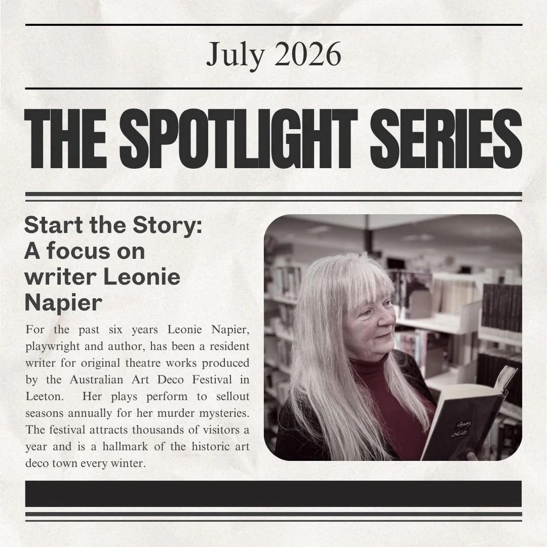 Spotlight Series July 2026: Leonie Napier - Start the Story