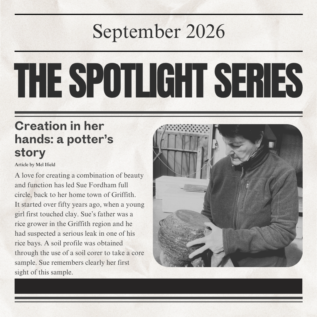 Spotlight Series September 2026: Sue Fordham - Creation in Her Hands: A Potters Story