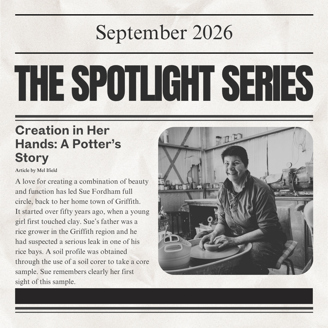 Spotlight Series September 2026: Sue Fordham - Creation in Her Hands: A Potters Story