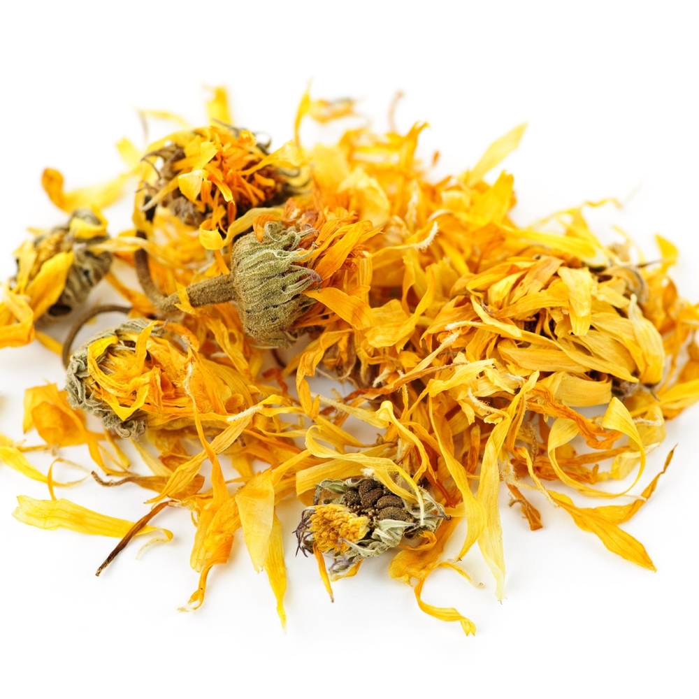 Colorful Flower Petals - Dried Yellow Calendula — Wooden Deckle Papermaking  Kits And Supplie