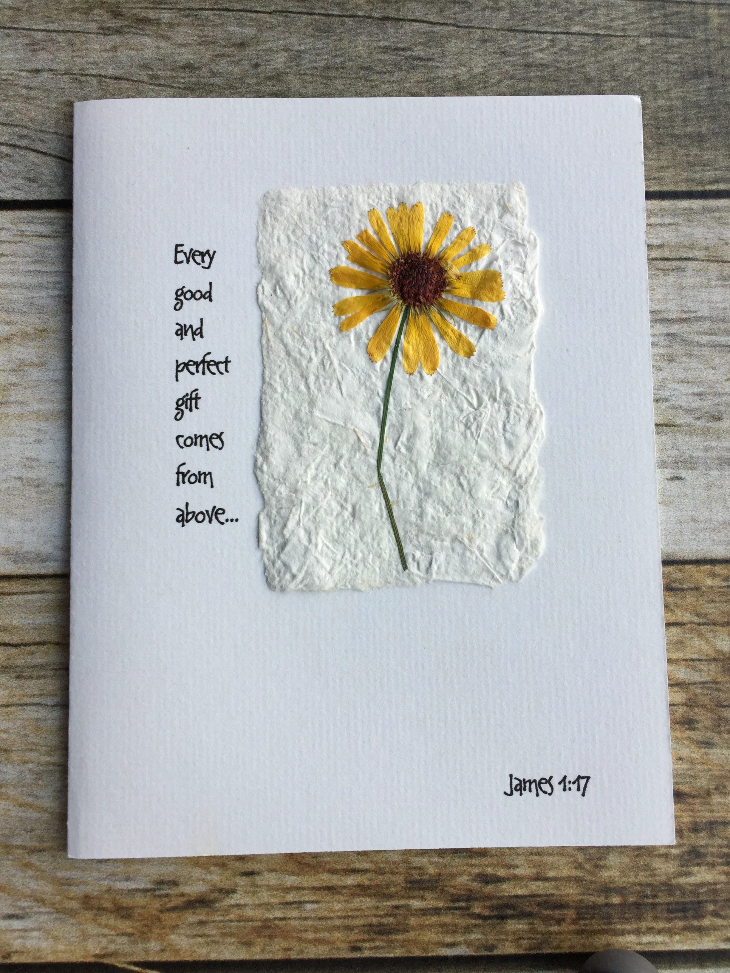 handmade paper card