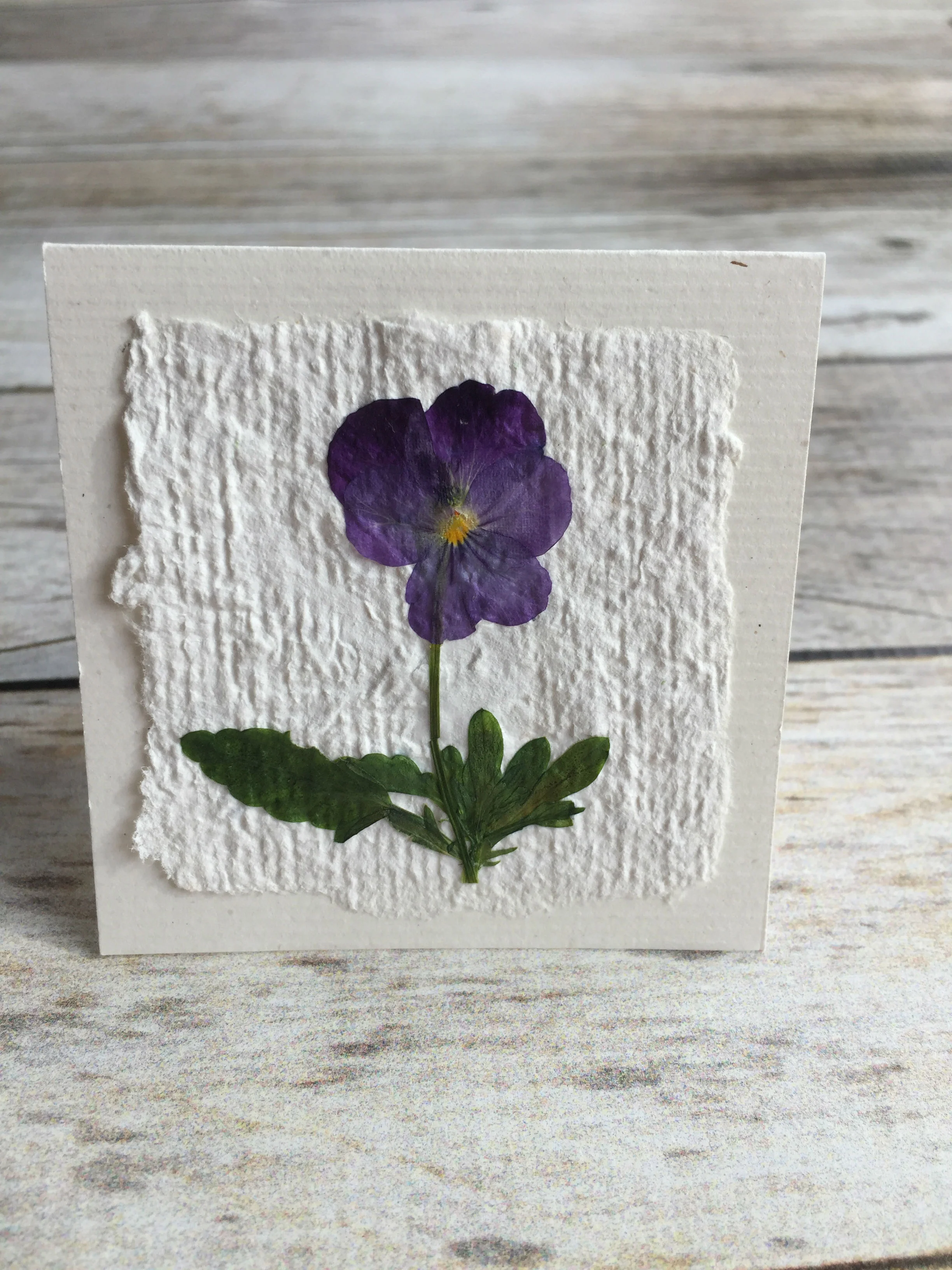 handmade paper gift tag
