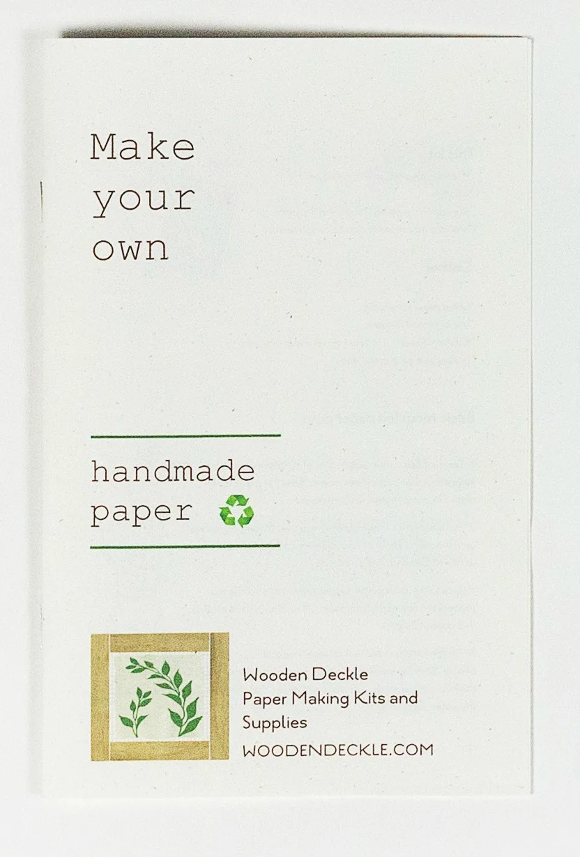 papermaking instructions booklet
