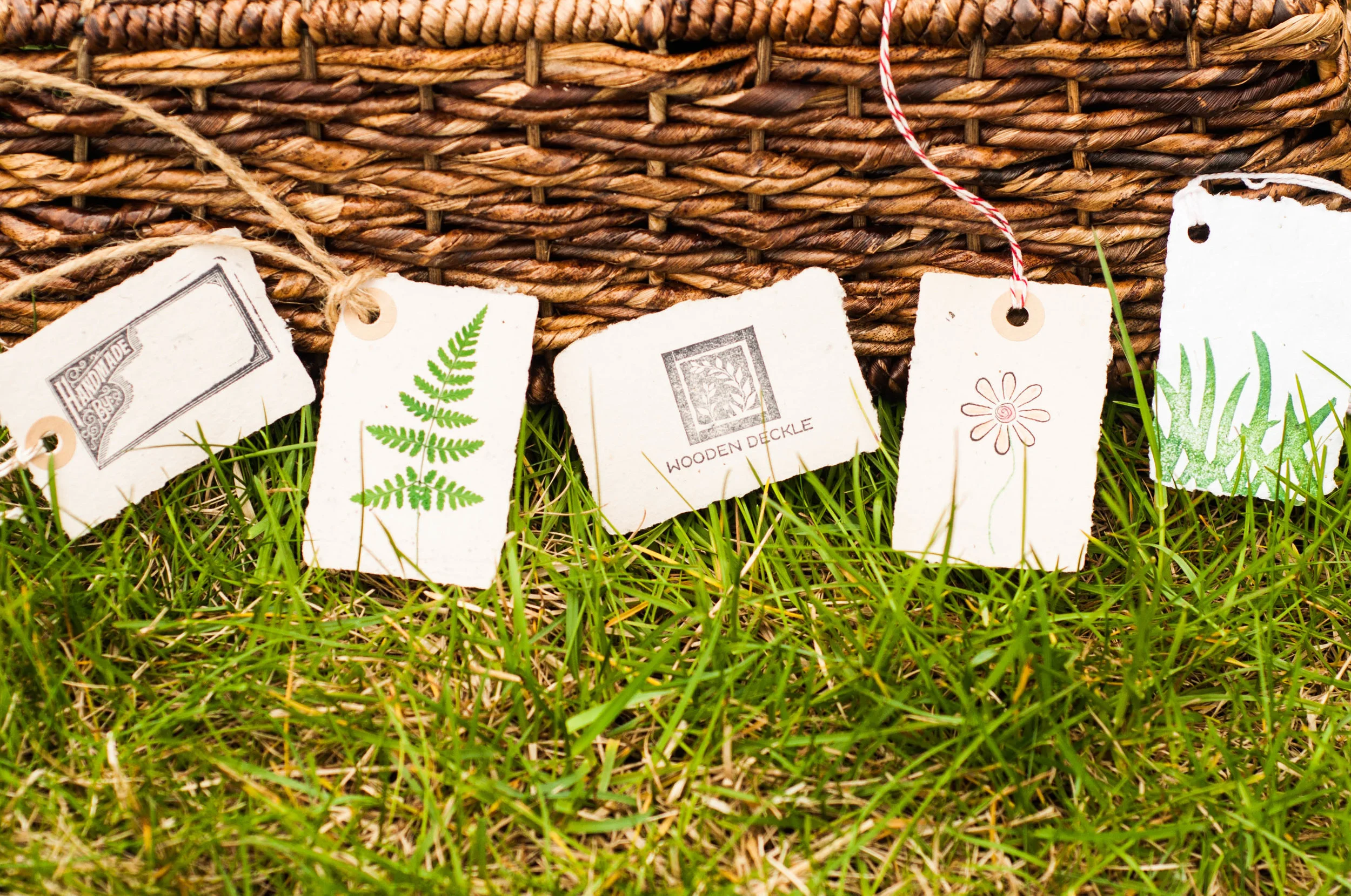 rustic hang tags