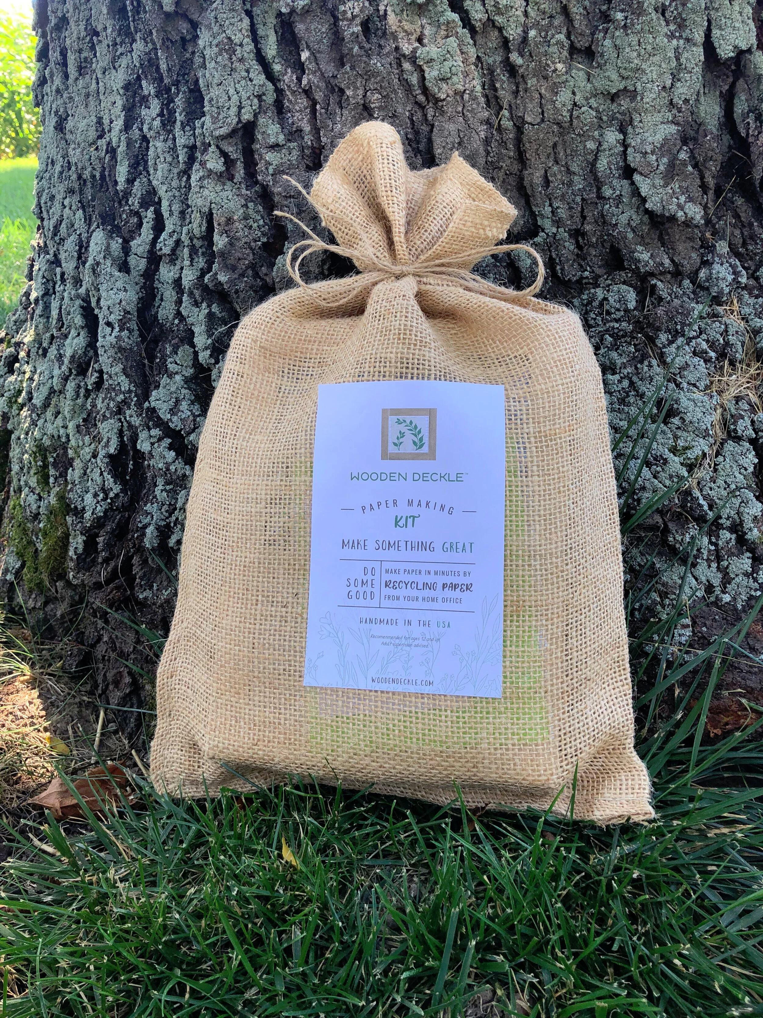 environmentally friendly burlap bag