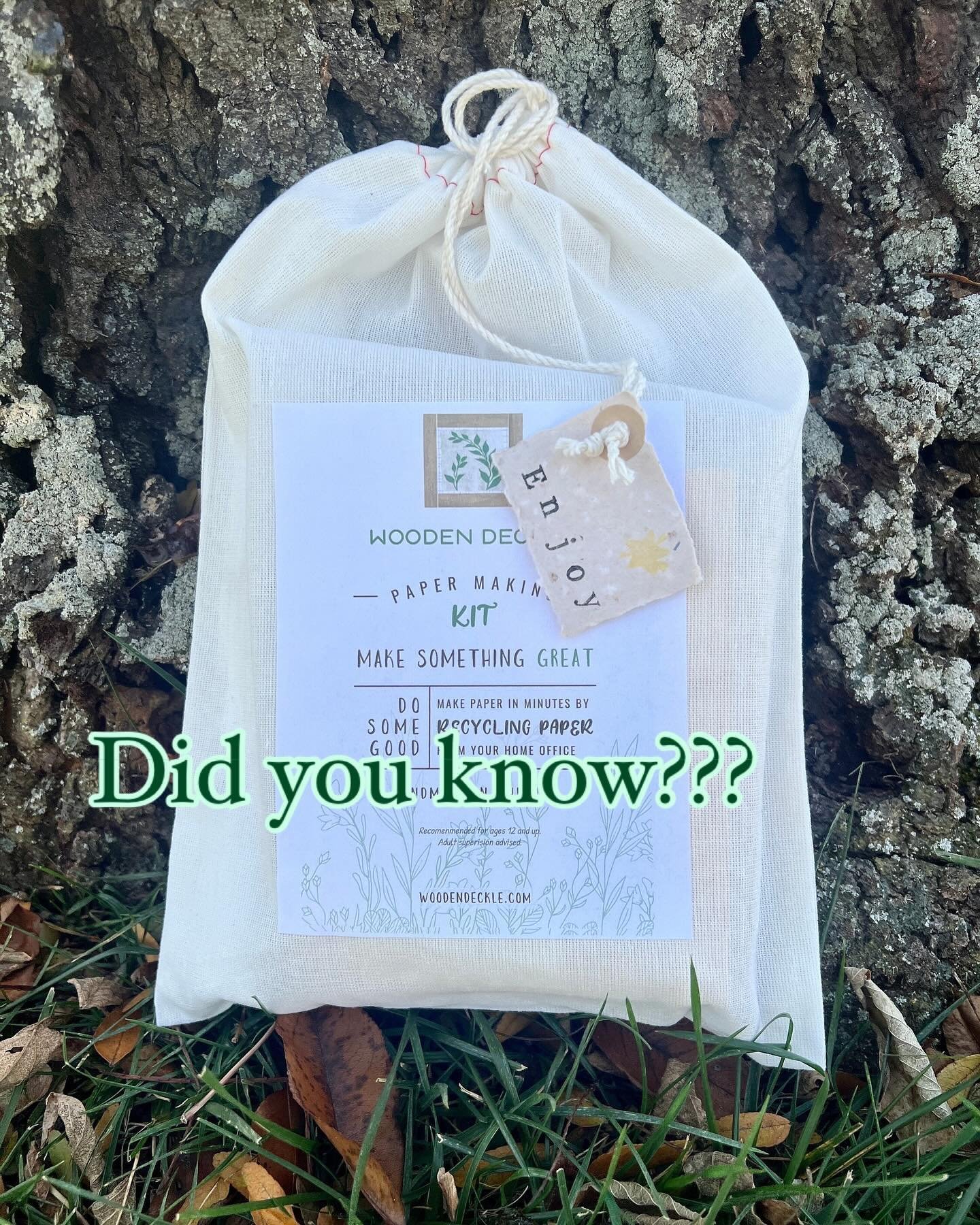 You get an extra $5.00 off with every order on Etsy TODAY!!!!$!❄️😇💥
And if you need a unique eco friendly gift for the creative person in your life&hellip;here you go: 
 https://woodendeckle.etsy.com/listing/1454008986
Thank you for shopping small!