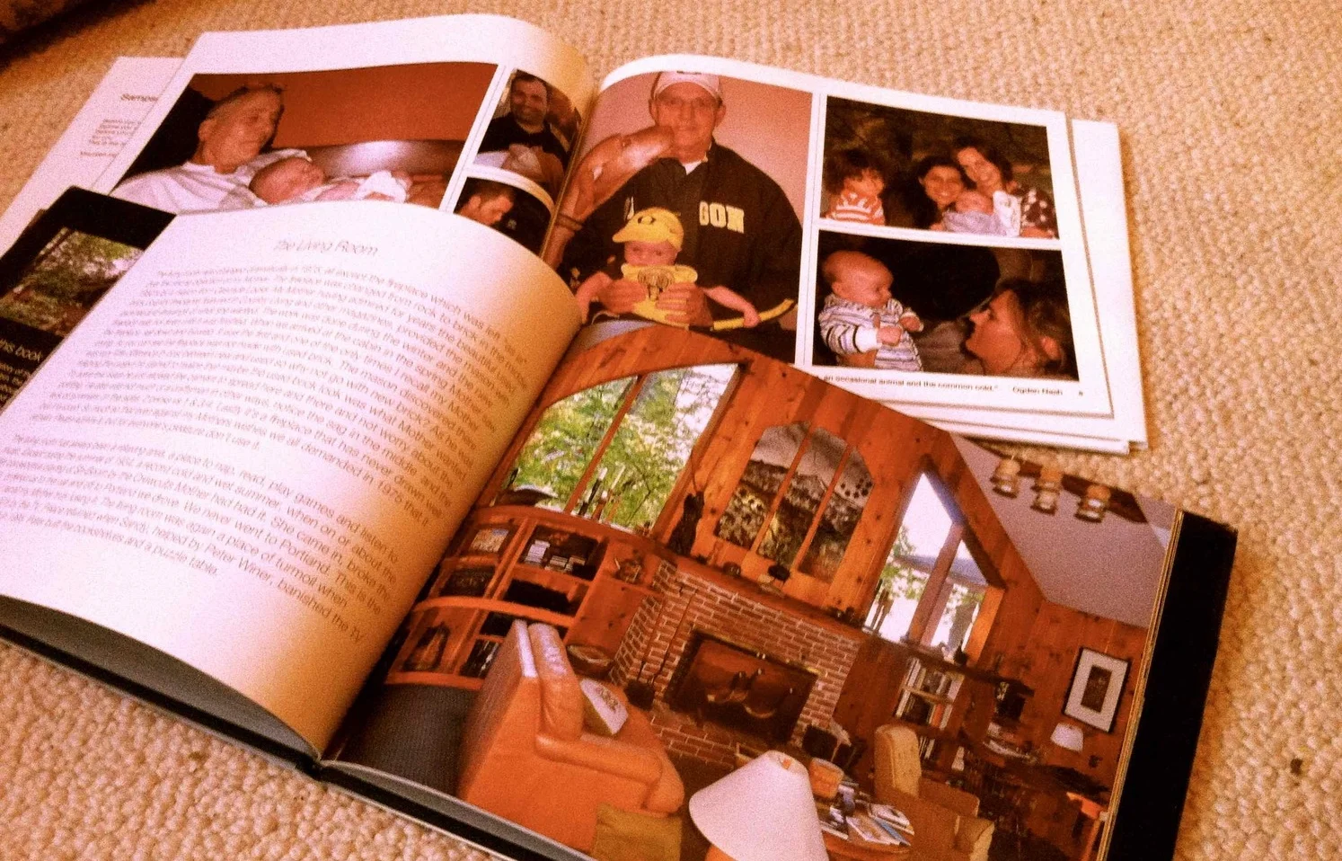 Cherished possessions—photo books made by family members. Thank you for helping me document my life!