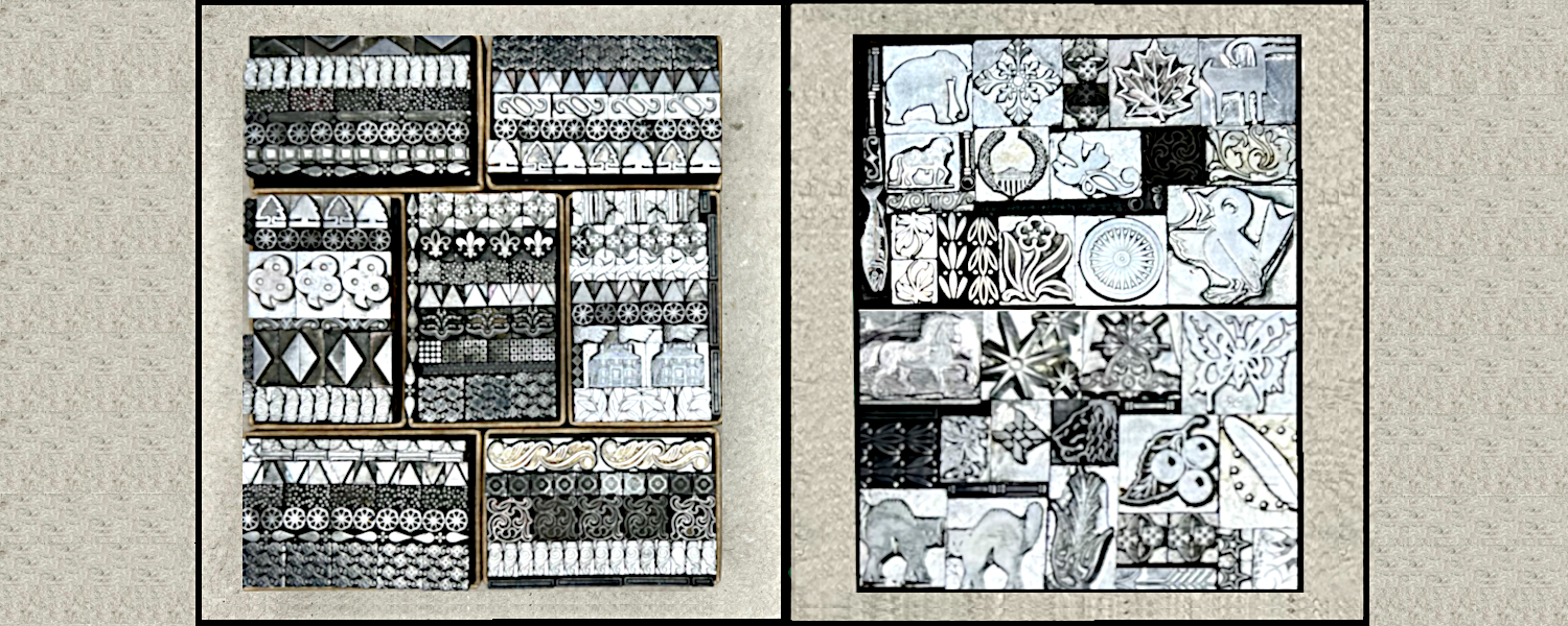 Animal Themed Assortment of Vintage Letterpress Type Blocks for Printing, Stamping and Collecting