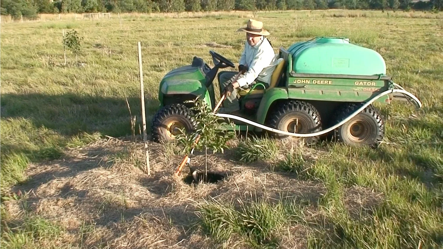 The big dry meant a LOT of watering.