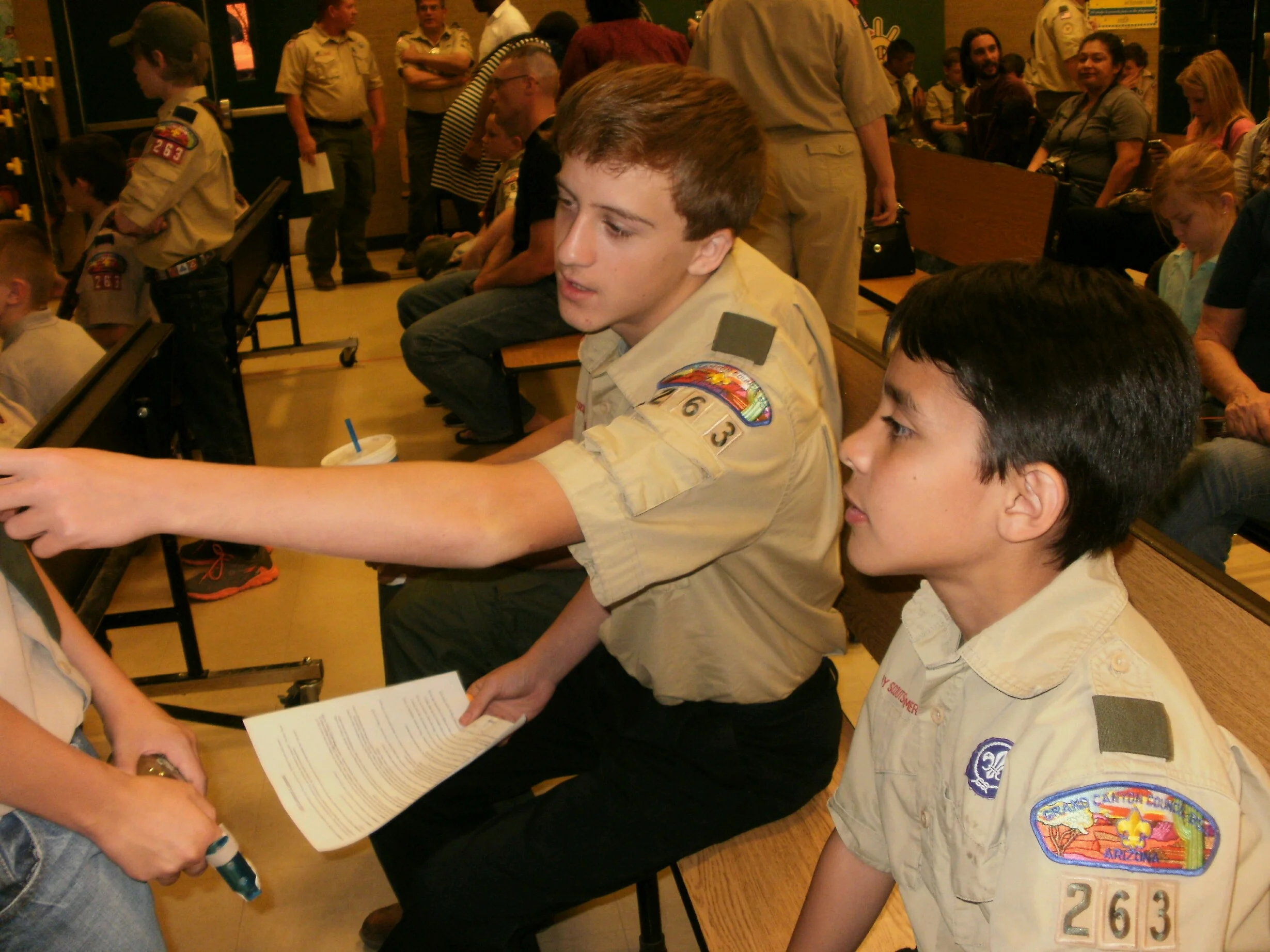 Trevor's Eagle Project : Helping Hands for the Homeless
