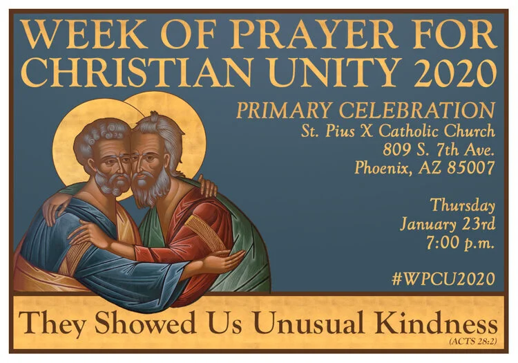 Week of Prayer for Christian Unity 2020