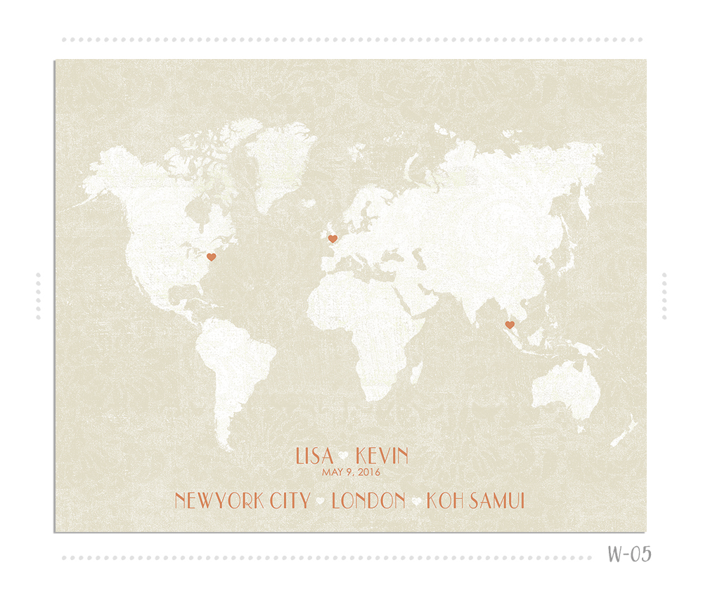 Map design W-05 uses: