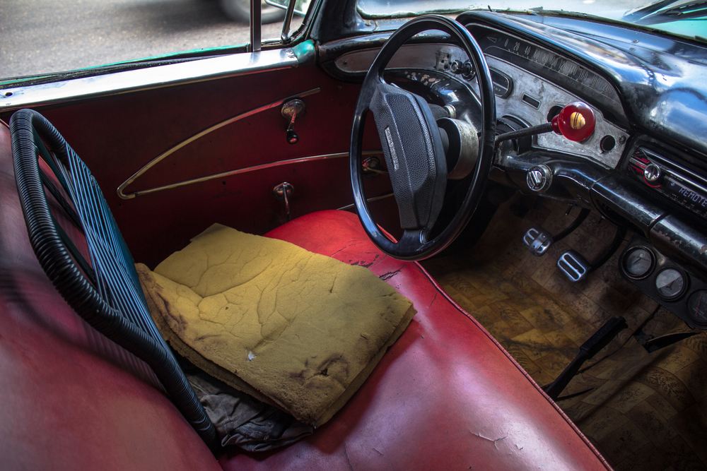 "Wilber's Seat" 2013 The seat of Wilber. Although most cars in Cuba originally have gasoline motors, many people customize they're cars so that they run on diesel gas because it is a lot more economical. 