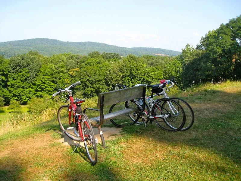 A nice day of cycling along the Hudson
