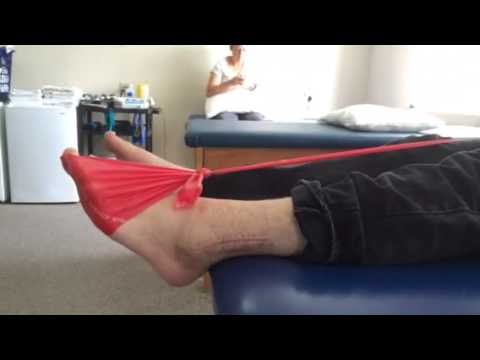 Theraband Resisted Plantarflexion