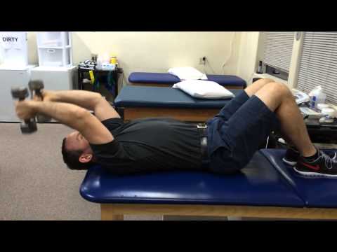Dumbbell pullover