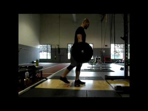 Barbell Single Leg Stiff Leg Deadlift