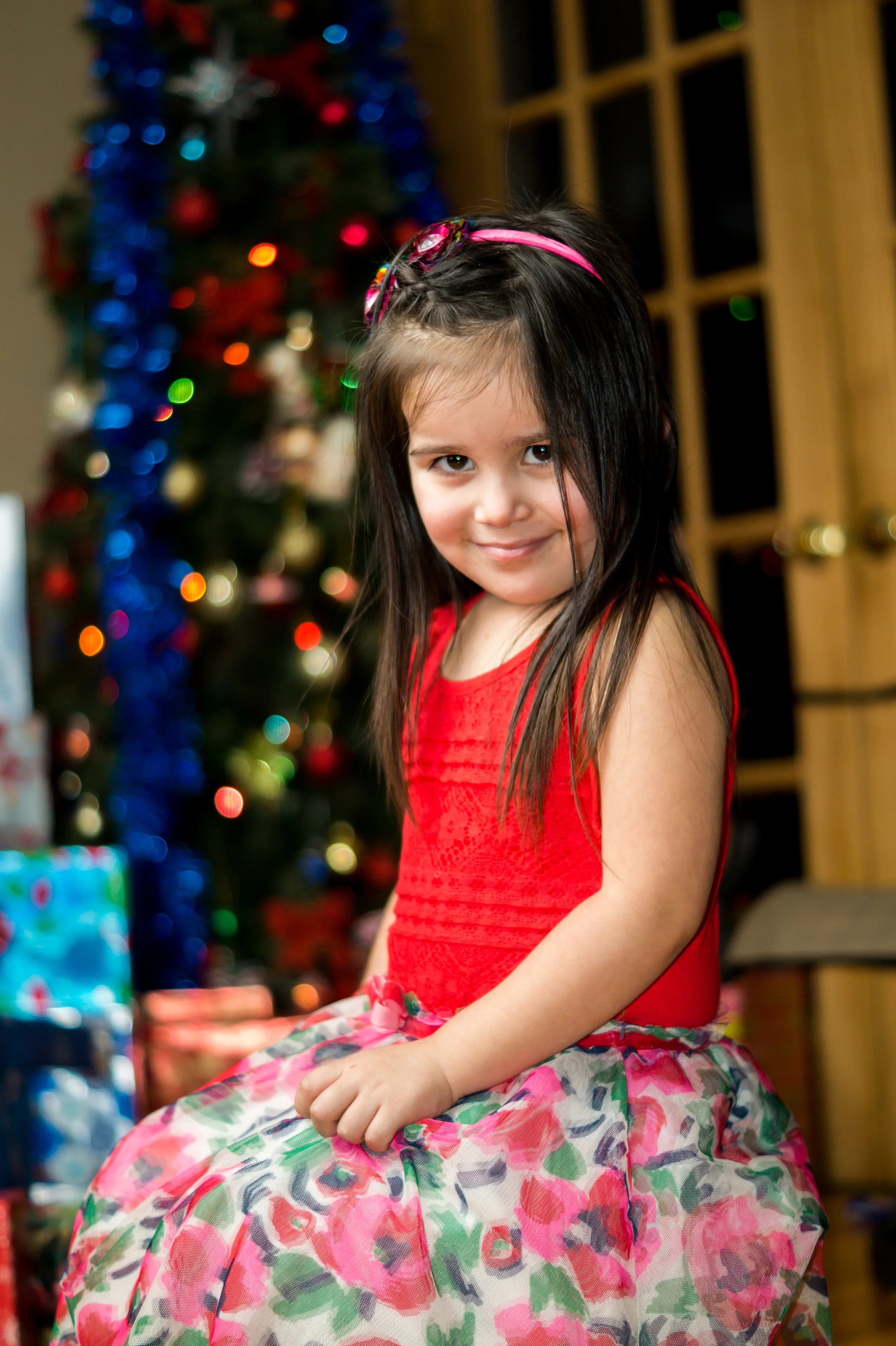 Christmas portrait (Daiana)