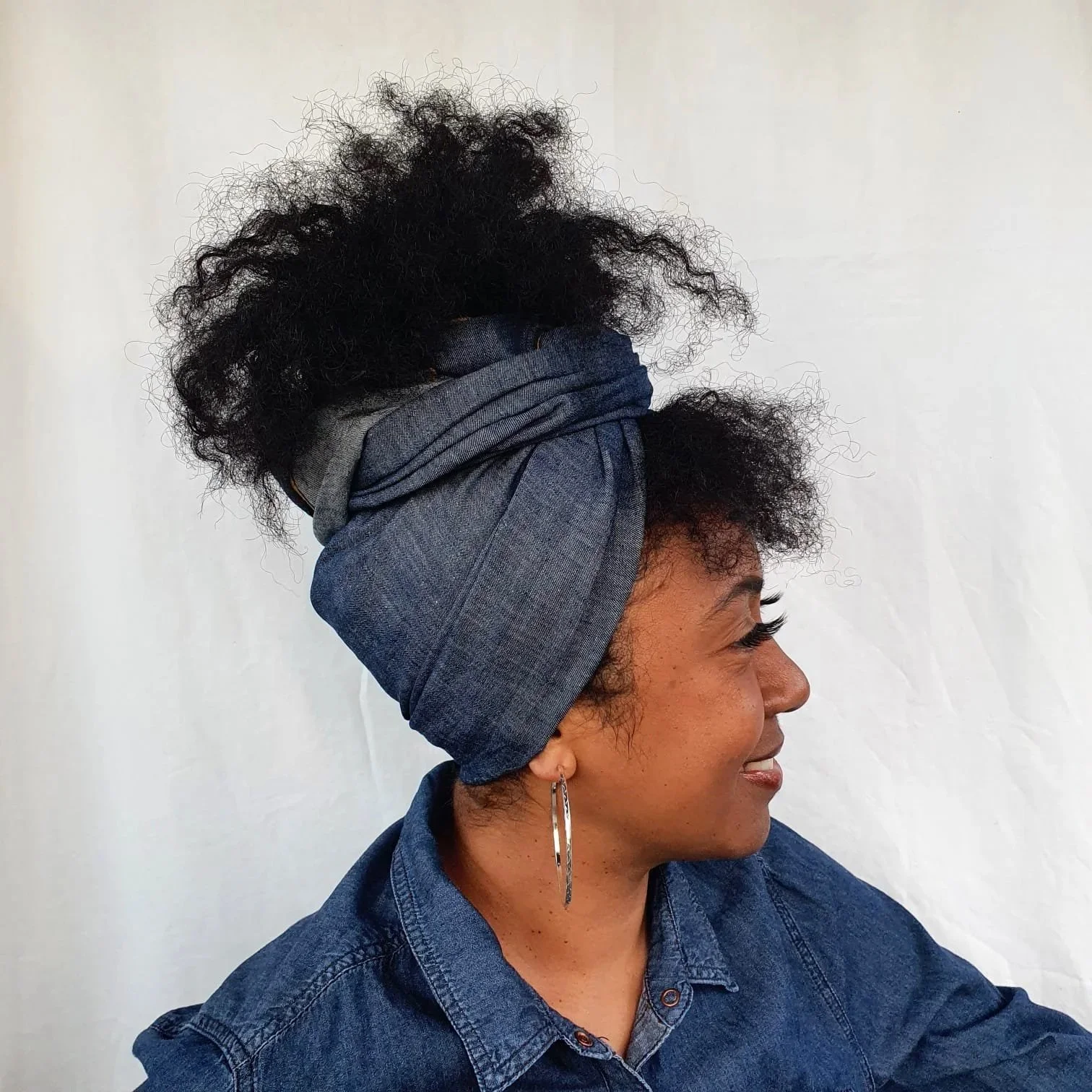 Headwraps Denim