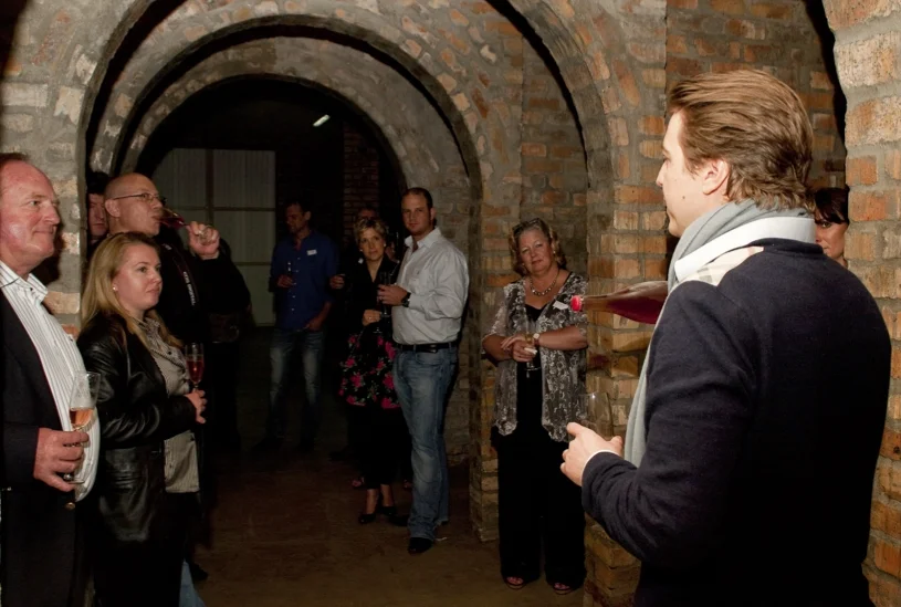  Opening of Charles Fox winery  launch of the first production, 2013                                   