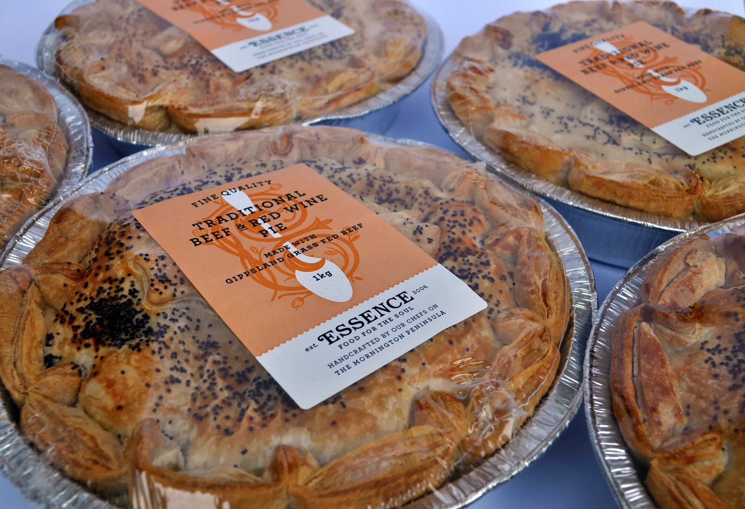 Traditional Beef &amp; Red Wine Pie  1kg