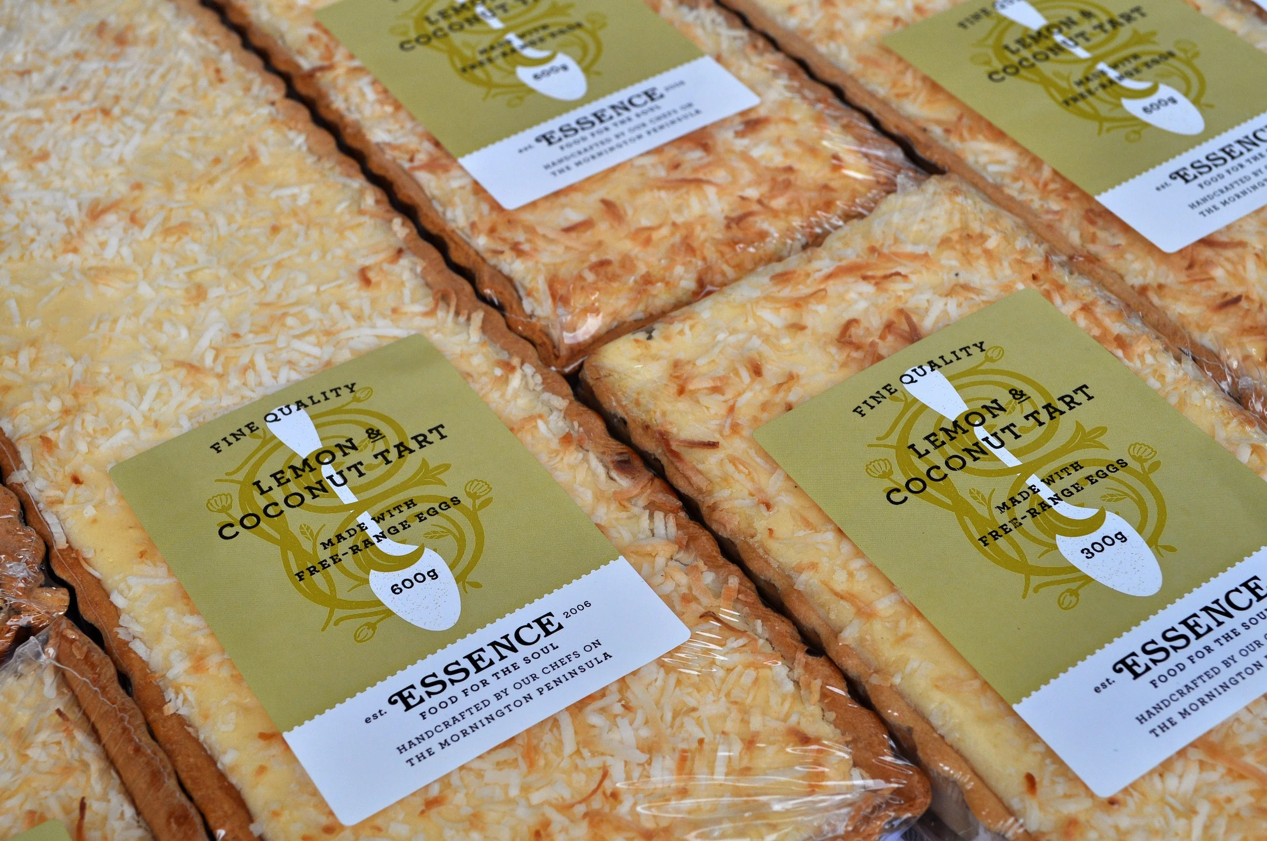 Lemon &amp; Coconut Tart  600g or 300g