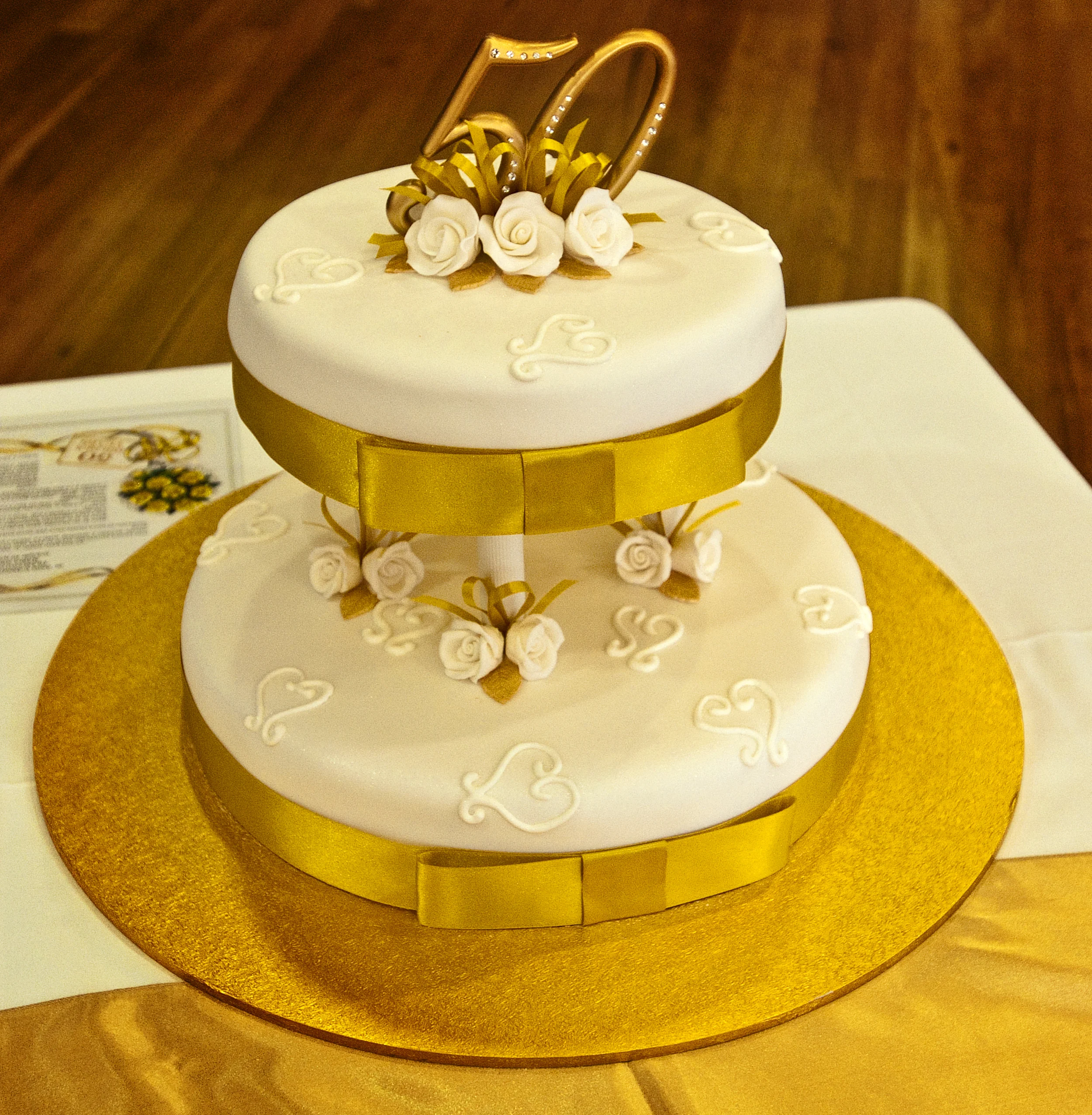 wedding anniversary cake