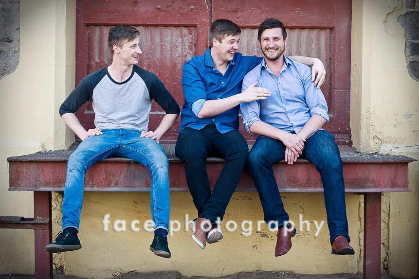 Face Photography Brotherly Love