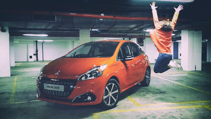 Cinemagraph for Peugeot UK