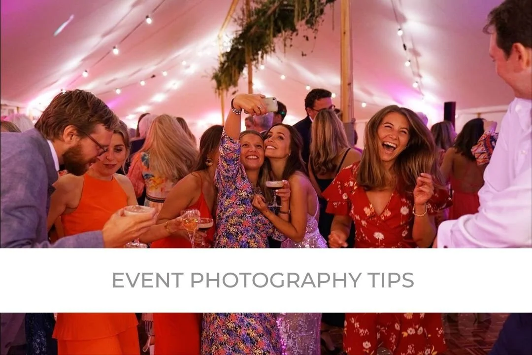 Event photography tips