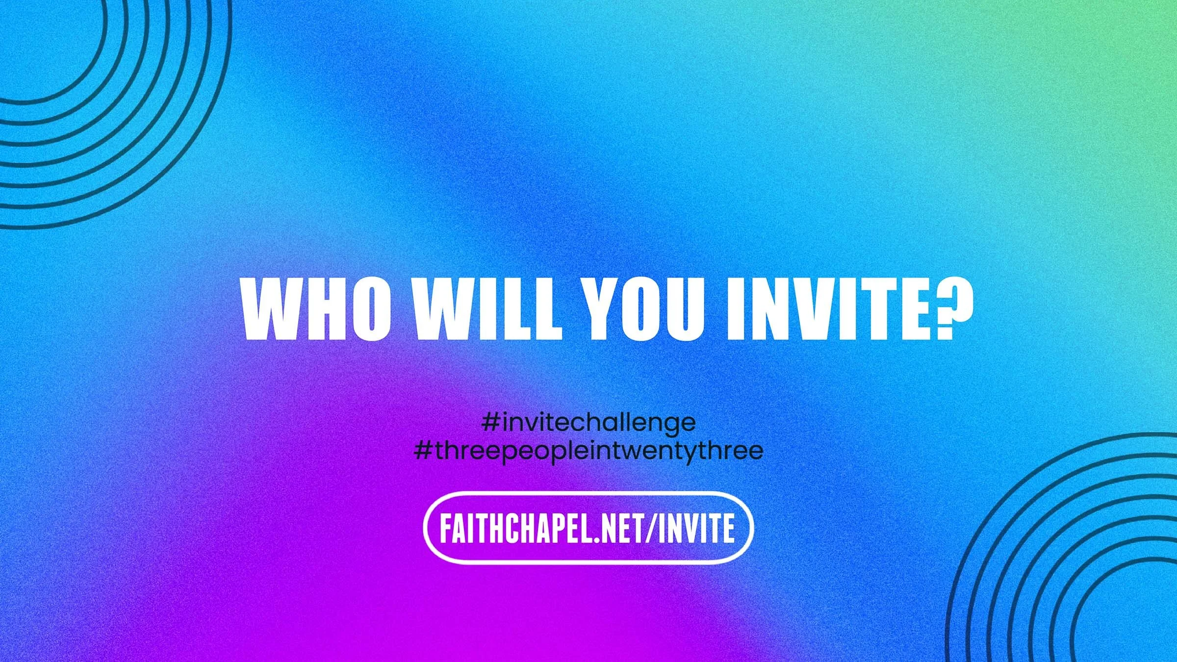 Faith Chapel Announcements