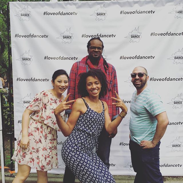 This crew! @saritalou @haitianrich @ricep0d #loveofdance #fortheloveofdancetv #dance #danceparade #danceparadenyc