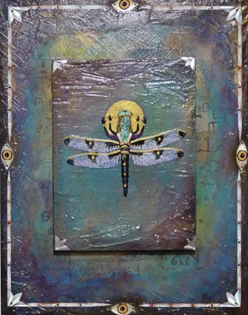 "Queen Bluedarner" (Dragonfly)