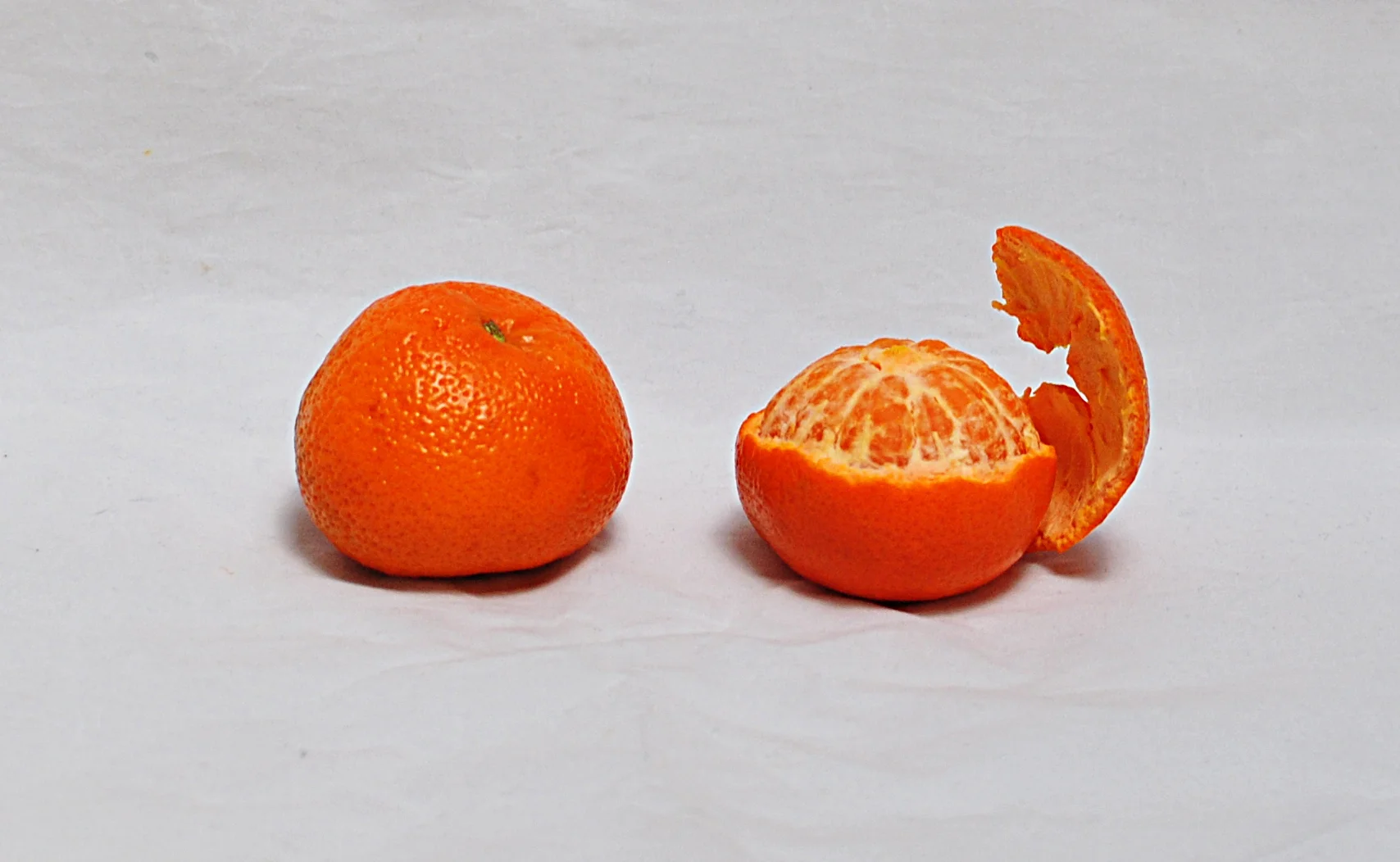 Tangerines - the lazy man's orange.