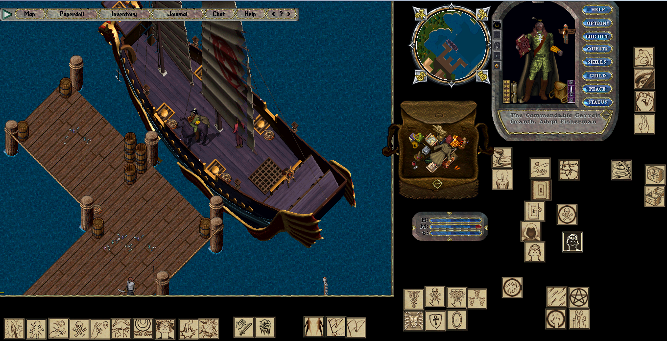 Every game designer in the house just grabbed their temples and shrieked upon viewing that UI.