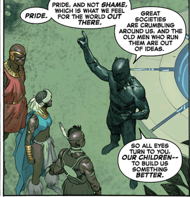 We return to this panel, from January 2016. This time, those children live.