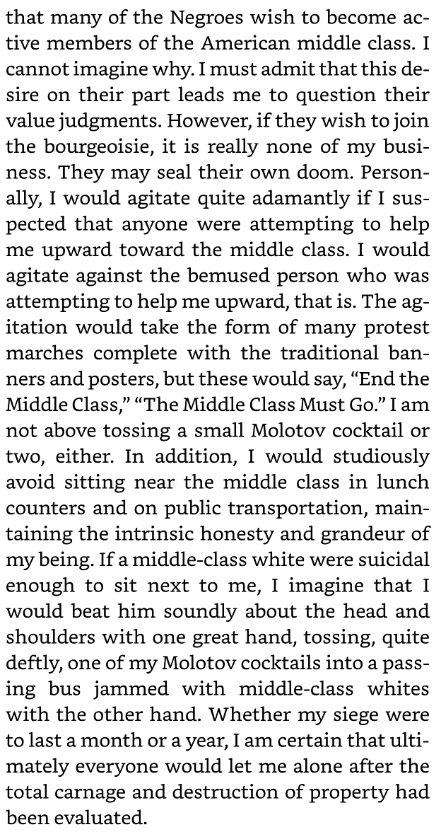 I'm glad Ignatius didn't have a lot of guns, or the book could have ended on a much more depressing note.