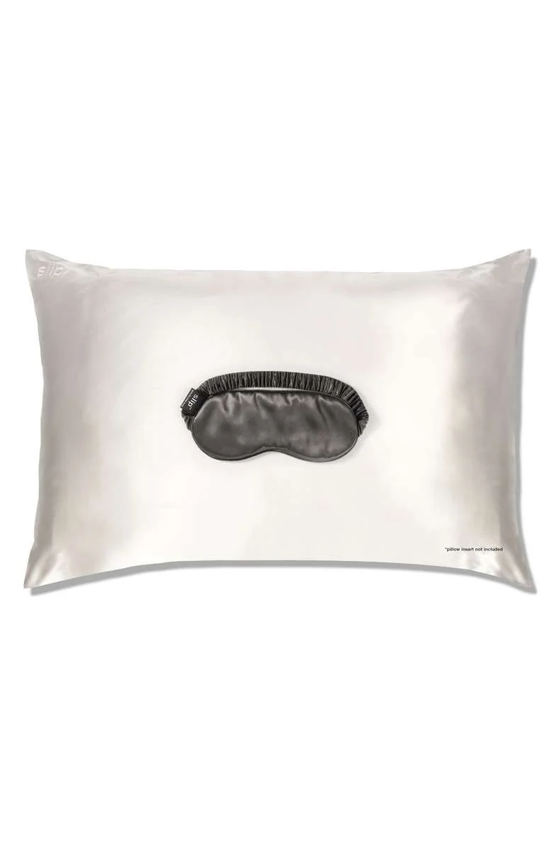Silk Pillow Case and Sleep Mask