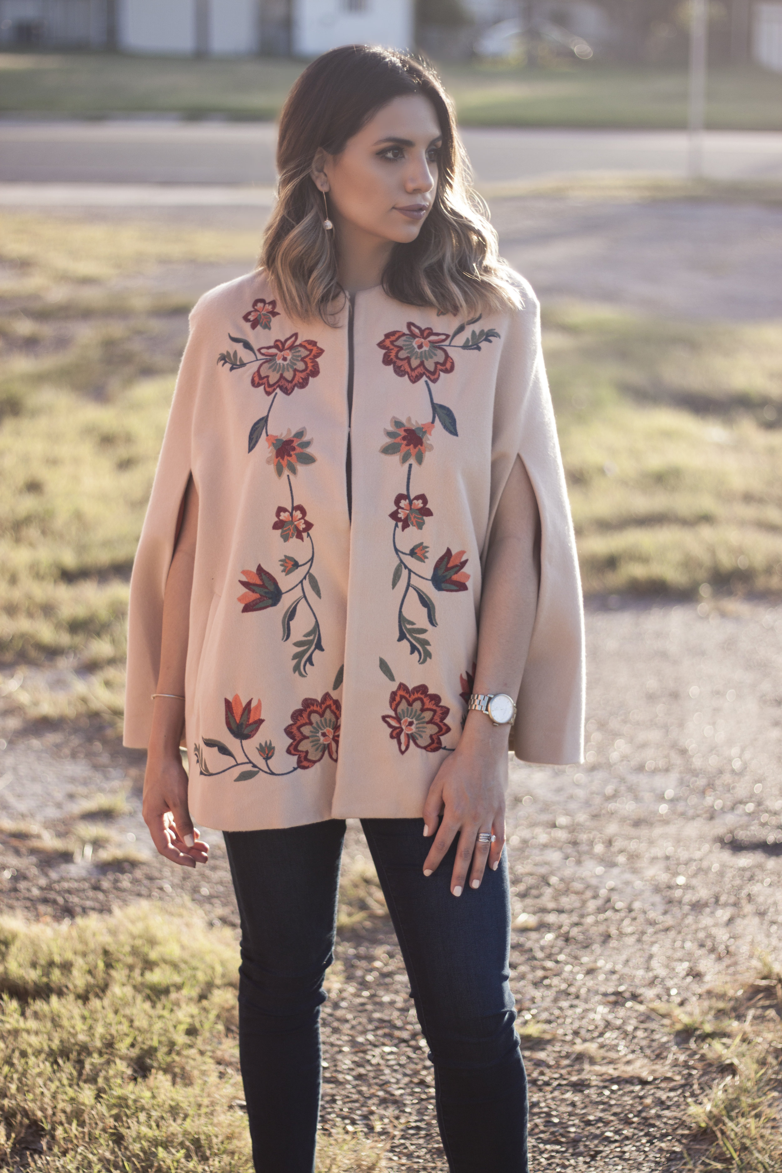 Floral Cape