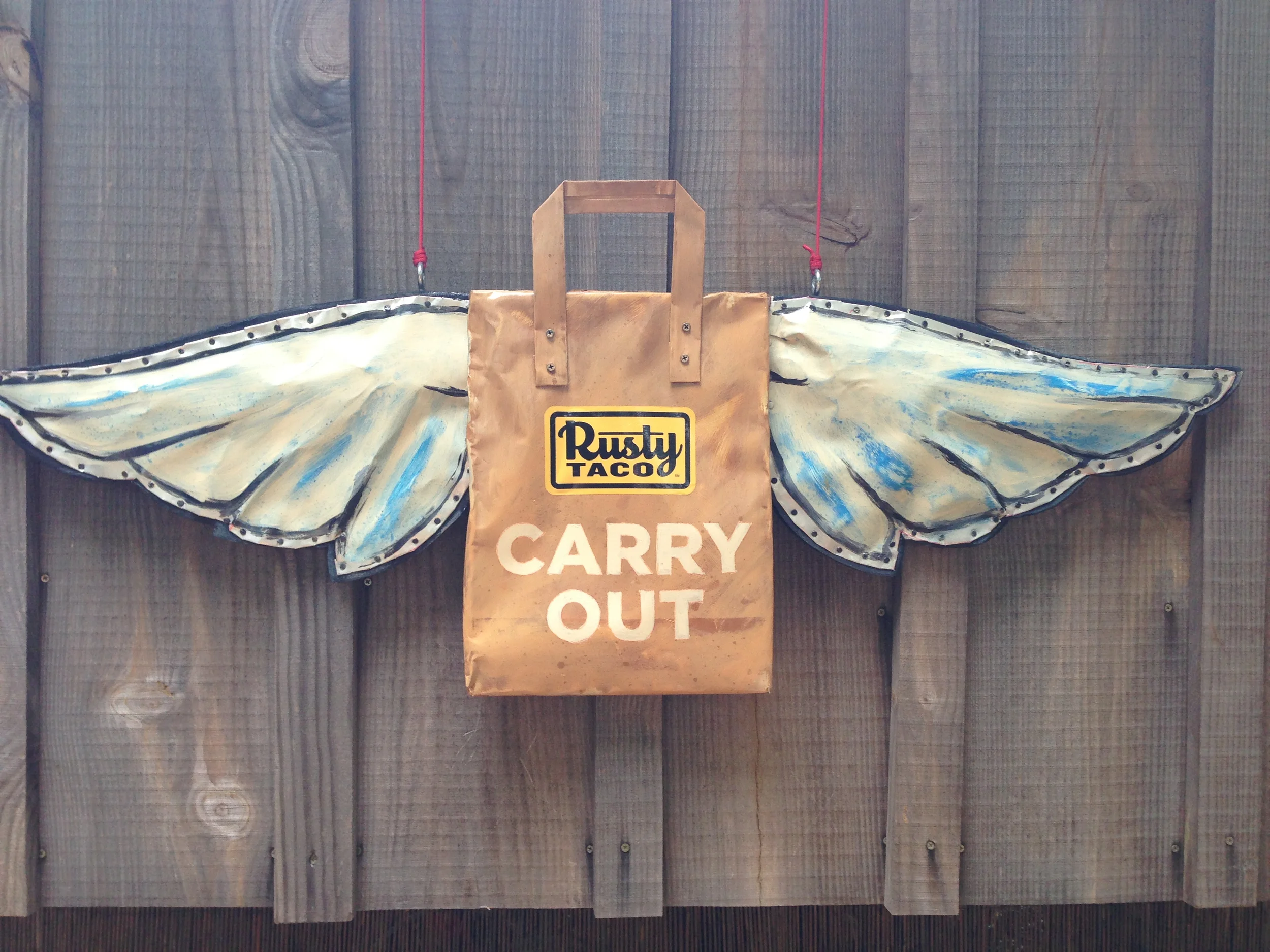 Carry out sign