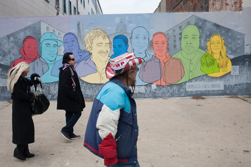 "Homeless lives matter."