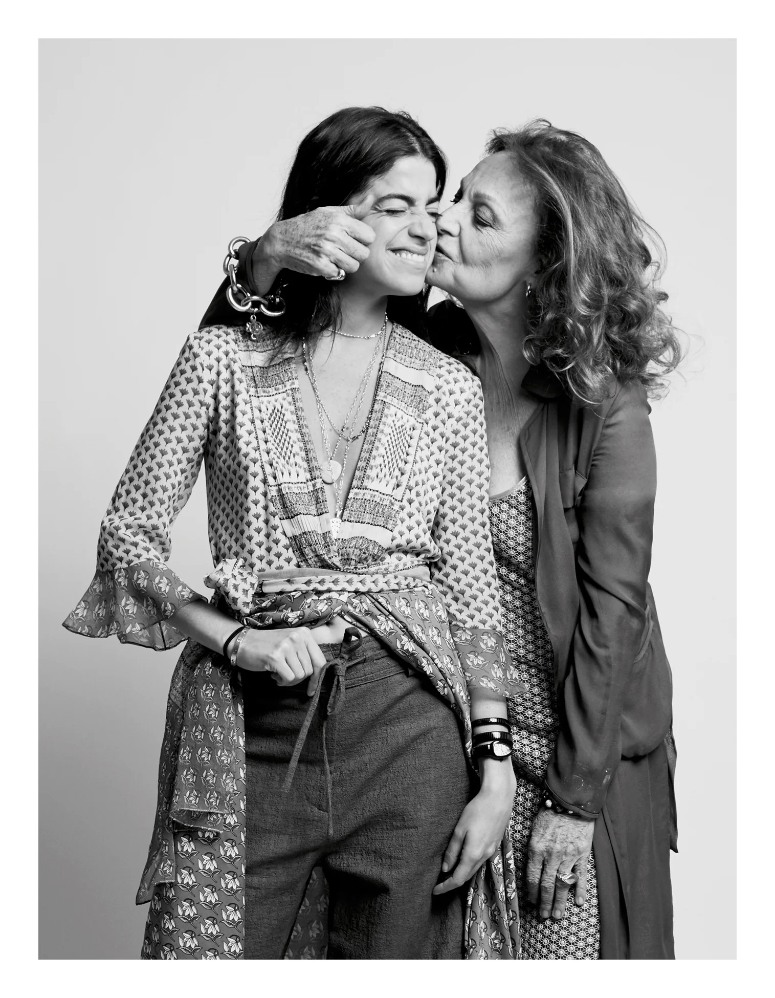 KATE OWEN | DIANE VON FURSTENBERG / LEANDRA MEDINE / DVF / MAN REPELLER | BLACK AND WHITE PORTRAIT