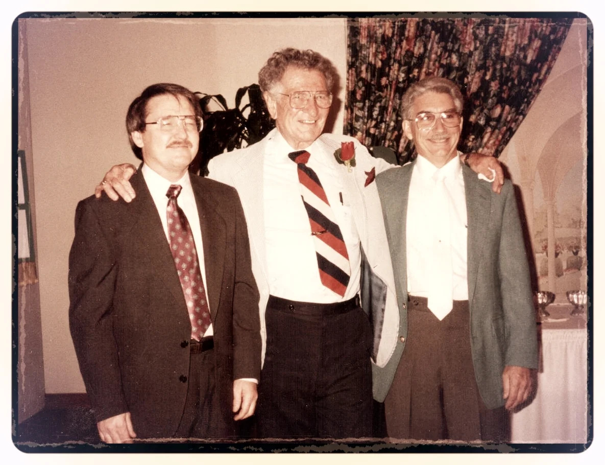Don Bryant, Bob Brown (one of the original owners) & Milburn Geffs (1992)