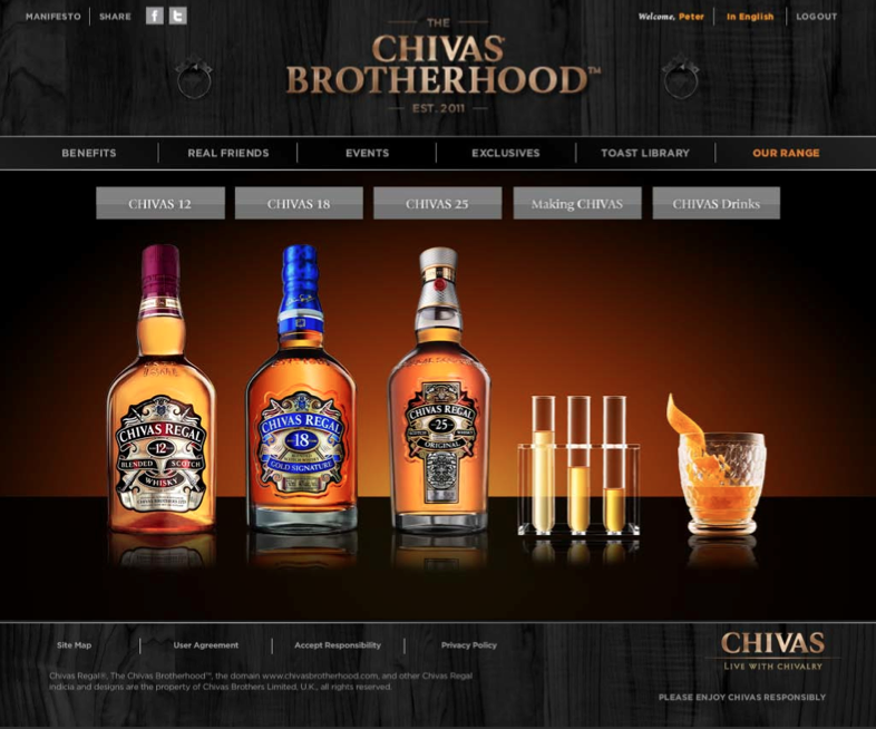 Chivas Regal Range