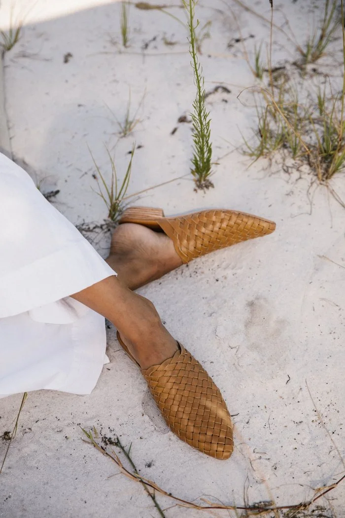 St. Agni Paris Woven Mule - your summer go to shoe for chic and comfort. You’re welcome.